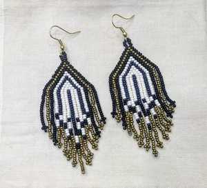 ต่างหูลูกปัดแฟชั่นใหม่สุดหรูดีไซน์ใหม่ล่าสุดเครื่องประดับโบฮีเมียนทำด้วยมือลูกปัดส่วนบุคคลต่างหูตุ้งติ้งสำหรับงานปาร์ตี้ของขวัญ - Product Image 5