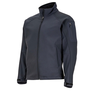Logo personnalisé imprimé coupe-vent prix bon marché veste softshell hommes hiver fermeture éclair veste softshell personnalisée polyester - Product Image 4