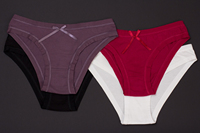 Women Sexy Underwear Summer Half Slips Cotton Knitted Seamless Apparel Panty Supplier in alibaba