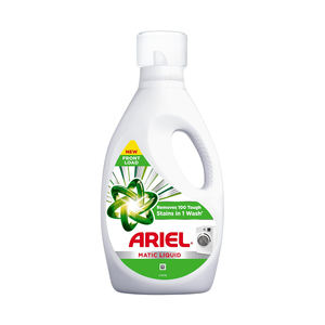 Pour détergent liquide Ariel Pack de 1 litre Doux pour les tissus résistants aux taches Garde les vêtements propres et frais à chaque lavage-pour la salle de bain - Product Image 1