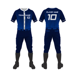 Baseball Uniform Short Printed Lightweight Breathable Moisture-Wicking 100% Polyester Sports Outfit for <b>Athletic</b> Outdoor Daily - Product Image 1
