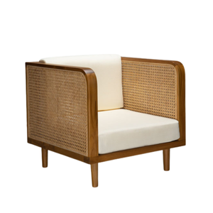 Canapés de jardin en rotin et en bois de forme carrée meubles de maison d'extérieur canapés de jardin super confortables à vendre - Product Image 3