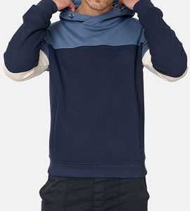 2025 Diseño de tres colores cómodo 500GSM Sudadera con capucha personalizado DTF logotipo impreso sudaderas con capucha de gran tamaño para hombres Servicio OEM - Product Image 3