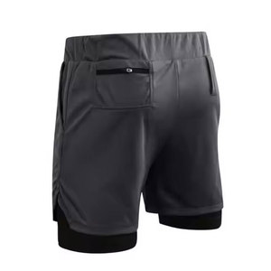 Pantalones Cortos Deportivos para Hombre, de Secado Rápido, Transpirables, para Gimnasio, Correr, con Cordón en la Cintura - Product Image 2