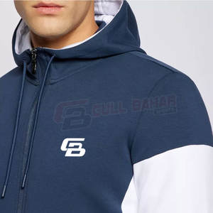 Survêtement de sport d'hiver pour homme à capuche - Léger, respirant, en polyester et coton, personnalisable, haute qualité, nouveauté - Product Image 5