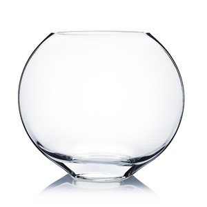 VMV1006 - Moon Bowl Vase - 5.4" - Product Image 1