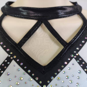 Prix de gros OEM, ensembles d'uniformes de cheerleading, dernier design, 100% polyester, sublimation, séchage rapide, respirant, pour hommes - Product Image 4