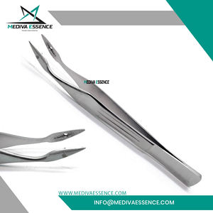 คีมคีบโค้งสแตนเลสทางการแพทย์ทางการแพทย์ทางการแพทย์ทางการแพทย์เครื่องมือผ่าตัดมาตรฐาน CE - Product Image 5