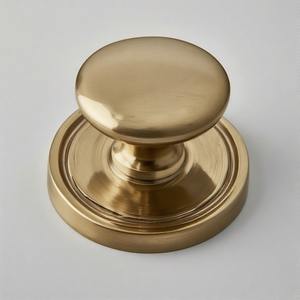 TwistLeaf Grip <b>Victorian</b> Bloom Handcrafted Brass Door Knob Elegant Antique Finish for Classic <b>Wooden</b> Doors for Hotels Apartments - Product Image 4