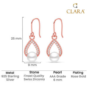 Boucles d'oreilles pendantes en argent avec perles d'eau douce de Kashmir, bijoux élégants et luxueux - Product Image 5