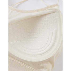 Texlina Women's Crisscross Back <b>Bralette</b> Adjustable Everyday Series Solid Breathable Light Compression Sportswear <b>for</b> Active - Product Image 5