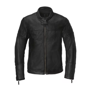 Bm Dahlem Hombres Negro Motorrad Classic/Roadster Heritage/Urban Cowhide/Kangaroo Leather Moto Street Riding/Racing Jacket CE - Product Image 1