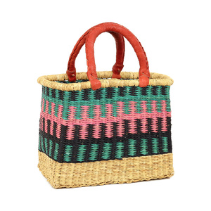 Personalized <b>seagrass</b> bags hand weaving sea grass bag <b>basket</b> sturdy straw bolga <b>storage</b> <b>baskets</b> - Product Image 1