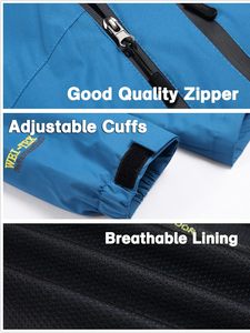 Veste coupe-vent légère résistante à l'eau pour hommes Équipement d'extérieur d'hiver élastique respirant et confortable - Product Image 4