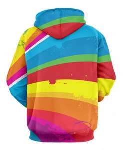 OEM Sweat à capuche double épaisseur lourd et surdimensionné avec logo personnalisé de haute qualité 100% polyester respirant en coton à épaules tombantes - Product Image 2