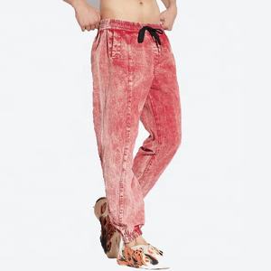 Pantalons de survêtement empilés pour hommes Fabrication ODM/OEM Vente en gros Personnalisation de l'impression de logo Pantalons de survêtement unis Jogging Pantalons de survêtement pour hommes - Product Image 2