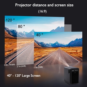 Điện Thoại Di Động Nhà Xách Tay Đầy Đủ HD 1080P LCD Thông Minh Máy Chiếu Rạp Hát Tại LED Máy Chiếu Hỗ Trợ 4K Proyector Cho Giáo Dục Kinh Doanh - Product Image 5