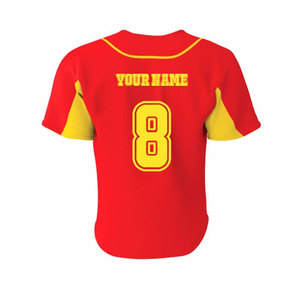 Fabricante de camisetas de béisbol personalizadas de gran venta, ropa de softbol, camisetas deportivas, ropa de hombre, camiseta de béisbol bordada sublimada - Product Image 3