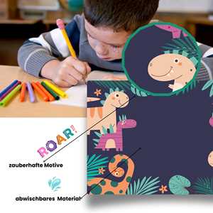 แผ่นรองโต๊ะงานฝีมือกระดาษรูปไดโนเสาร์ - Product Image 1