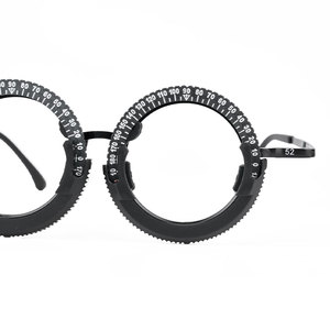 Montura de Prueba Óptica TF-T3 con Soporte de Lentes Ajustable para Examen Ocular - Product Image 3