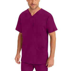 Mode médical hommes soins infirmiers gommages survêtement uniformes hommes et femmes gommages travail médical porter - Product Image 6