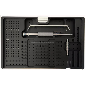 Ensemble d'instruments orthopédiques manuels fabriqués au Pakistan, plaque de verrouillage de 1,6 mm, outils chirurgicaux vétérinaires, hôpital DEBONAIRII, garantie de 2 ans - Product Image 5