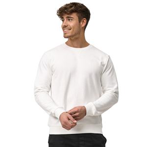 OEM ODM Hombres de alta calidad Waffle Sudadera Anti-Shrink Pullover Knitwear Winter Fleece Sweater 3XL Custom Print Solid O-Neck - Product Image 1