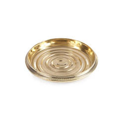 Dessous de verre perlé rond de conception moderne faite à la main pour la table de mariage accessoires étonnants de dessous de verre pour le verre à vin - Product Image 5