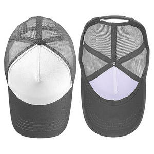 Casquette de baseball à panneau en maille de haute qualité à la mode casquette de cyclisme de sport en maille Design léger Logo personnalisé casquette en maille personnaliser - Product Image 2