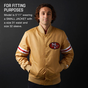 Directo de fábrica personalizado 2024 estilo Premium Starter Viking chaqueta de satén Ultimate Fan Style NFL fan ropa Team Spirit chaqueta - Product Image 4