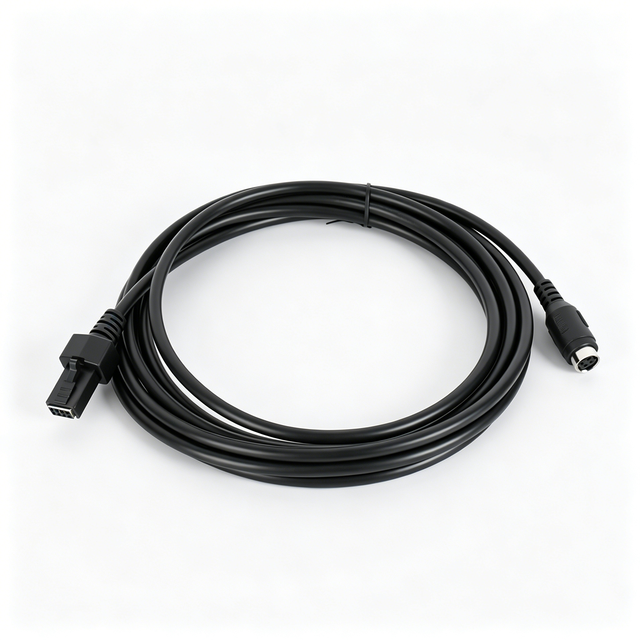 Retail POS Terminal 12V 24V Powered USB to Mini DIN Circular Connector Extension Cable PoweredUSB Cable for Scanner