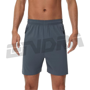 กางเกงวิ่งขาสั้นมีช่องใส่โทรศัพท์สำหรับผู้ชาย กางเกงออกกำลังกายแห้งเร็ว กางเกงออกกำลังกายน้ำหนักเบา กางเกงกีฬาที่ระบายอากาศได้ดี - Product Image 3