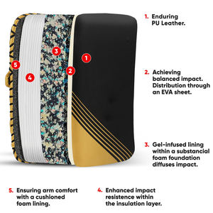 Nouveau Design Pads Soft Réglable Kick Punching Shield Training Pad Pour La Boxe Et La Formation Des Arts Matériels Custom Kick Shield - Product Image 6