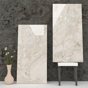 Fabricación de baldosas de porcelana vitrificada en existencias regulares de la colección Premium EN LA India para empresas corporativas. - Product Image 1