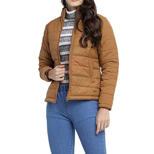 Fashion <b>Women</b> Puffer <b>Lightweight</b> Insulated Winter <b>Jacket</b> With Front Zip And Comfortable Fit - Product Image 5