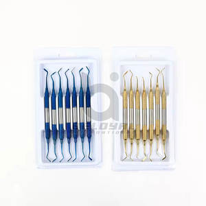 Instrumentos dentales de relleno compuestos recubiertos de titanio, herramientas de colocación antiadherentes para dientes anteriores y posteriores - Product Image 4