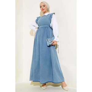 Veste Denim Robe Denim Bleu - Product Image 2