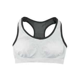 Sujetador deportivo elástico para mujer, Sujetador deportivo de sublimación suave y transpirable multicolor, sujetador de entrenamiento cómodo y asequible - Product Image 4