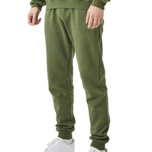 Chándales de Invierno para Hombre de Tallas Grandes, 100% Algodón, Forro Polar, Secado Rápido, Transpirables, Sólidos, Largos, Elegantes, Lavado Ácido - Product Image 5