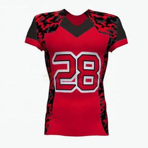 Precio al por mayor, uniformes de fútbol americano personalizados, camiseta de rugby deportiva, ropa de entrenamiento para adultos con nombre de equipo y logotipo - Product Image 4