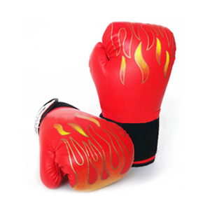 ถุงมือชกมวยมืออาชีพ10ออนซ์ถุงมือศิลปะการต่อสู้ทำจากหนัง PU - Product Image 1
