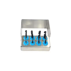 Kit de Fresas para Implantes Dentales, Fuente de Alimentación Eléctrica, Instrumentos de Acero con Irrigación Externa, Fresas - Product Image 2