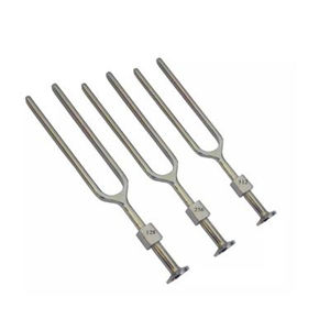 Kit d'instruments chirurgicaux en acier inoxydable allemand de haute qualité, diapason ORL, manuel, 3 pièces, certifié CE, garantie à vie - Product Image 1