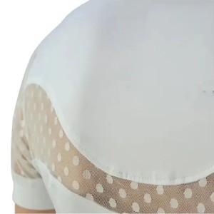 Look élégant femmes t-shirt couche de base aéré à manches courtes haut vêtements équestres personnalisé en gros chemises d'équitation - Product Image 3