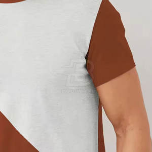 เสื้อยืดสำหรับผู้ชายผ้าคอตตอนโพลีเอสเตอร์เสื้อผ้าแนวสตรีทขายดี100% - Product Image 6