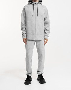 เสื้อฮู้ดแบบมีซิปมีฮู้ดและมีเชือกรูดดีไซน์ล่าสุดปักโลโก้ได้ตามต้องการ - Product Image 2