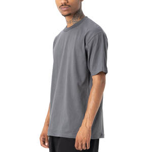 Ropa de diseño personalizado 2024 Chenille bordado Logo camisetas de gran tamaño Hip Hop bordado Puff impresión Camisetas cuello redondo - Product Image 3