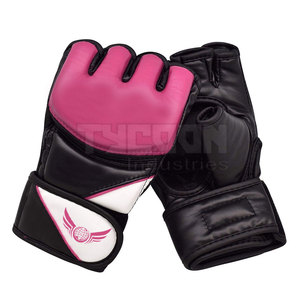 ถุงมือ MMA แบบหนัง PU ดีไซน์2024 - Product Image 1