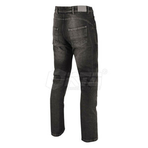 Jeans de moto en Kevlar pour hommes, vêtements décontractés de couleur unie, jeans de moto confortables pour hommes, nouvelle mode, à vendre - Product Image 2