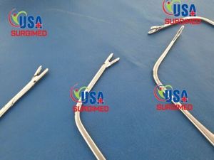 Pinzas Laríngeas Jurasz Nuevas de 19 cm, Juego de 4 Piezas, OEM, Izquierda, Derecha, Superior e Inferior, Instrumentos Aprobados de Calidad Superior - Product Image 4
